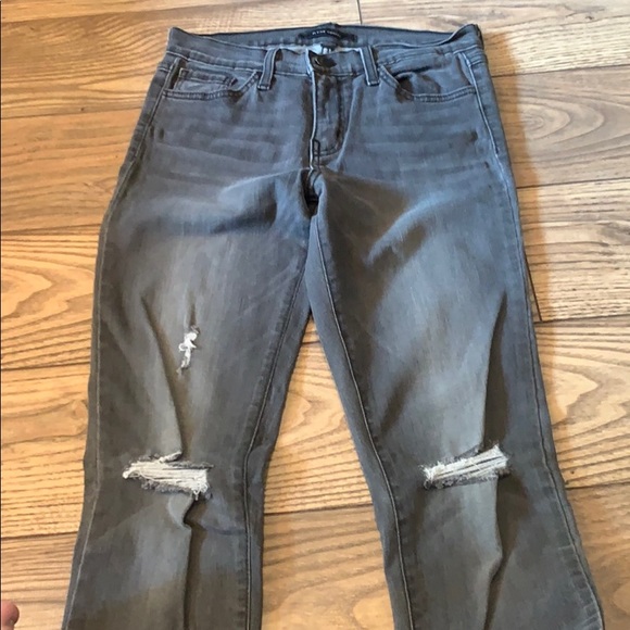 Flying Monkey Grey/Black Stretch Skinny Jeans - Picture 6 of 8